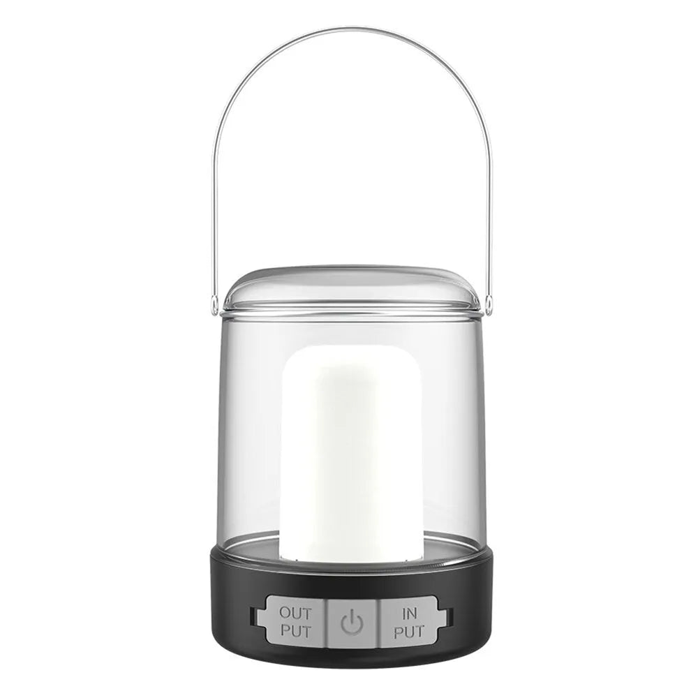 Vibe Geeks 3 Modes Vintage Portable Camping Lantern-USB Rechargeable-1