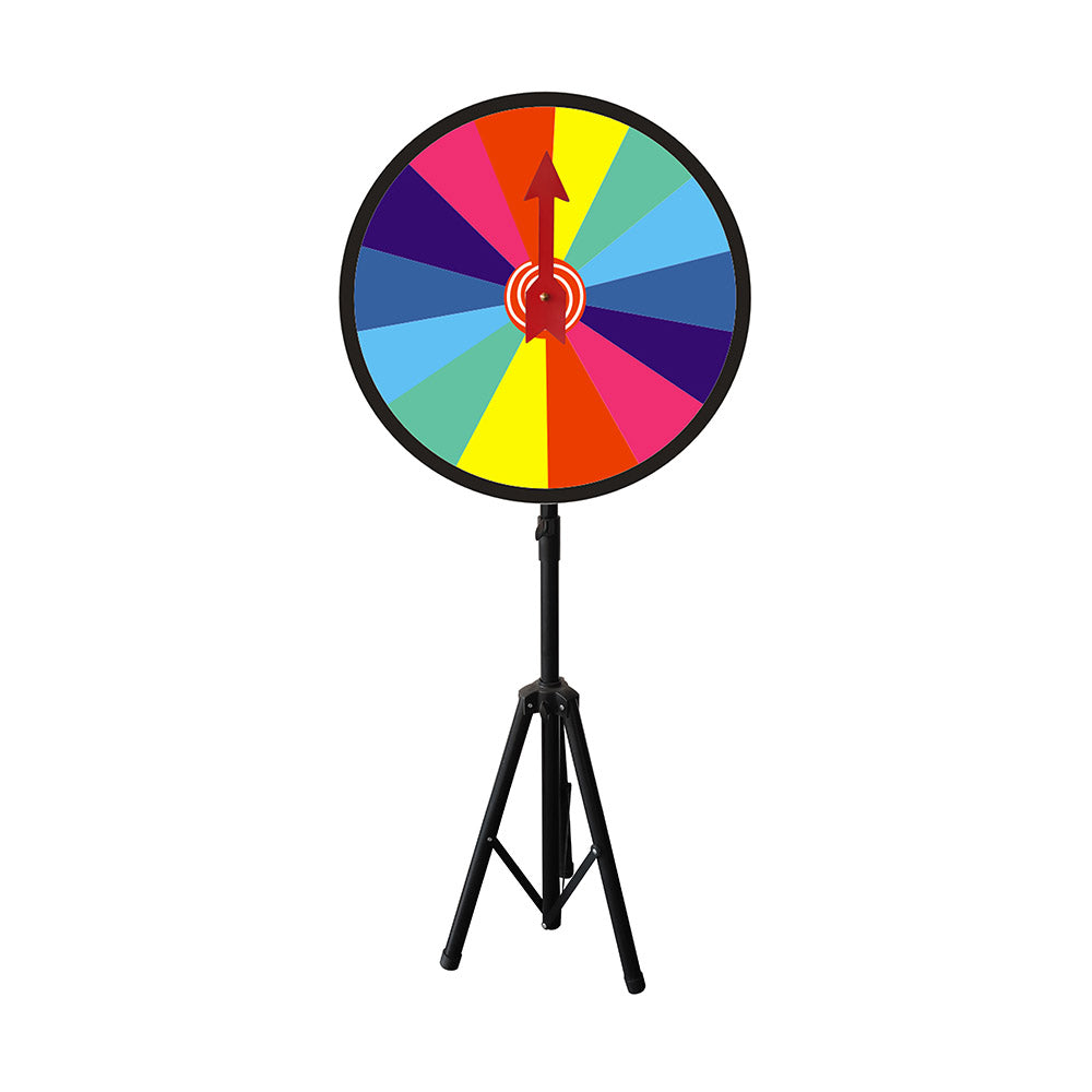 Writable wheel of fortune with stand-0